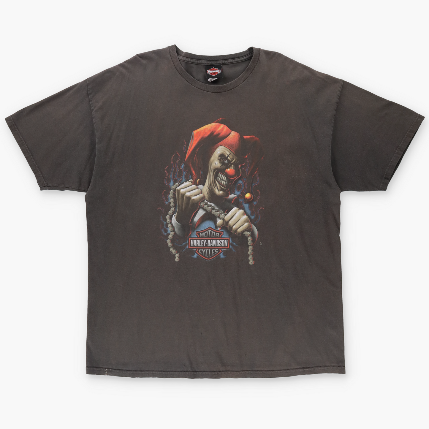 HARLEY DAVIDSON Ohio Jester Clown Motorcycle Tee (XXL)