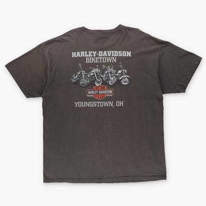 HARLEY DAVIDSON Ohio Jester Clown Motorcycle Tee (XXL)
