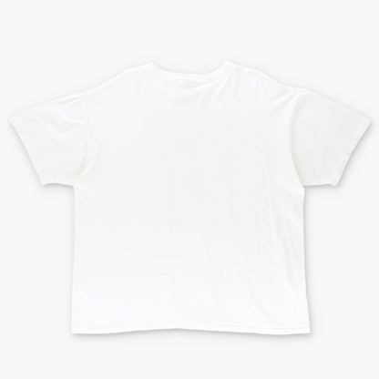 Richard Stine "The Joy Of Being Top Dog" White Graphic Art Tee (L-XL)