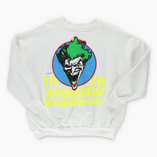 1989 THE JOKER Laughing "Haha" Batman USA Made Sweatshirt  (XL) - Vintage Sole Melbourne