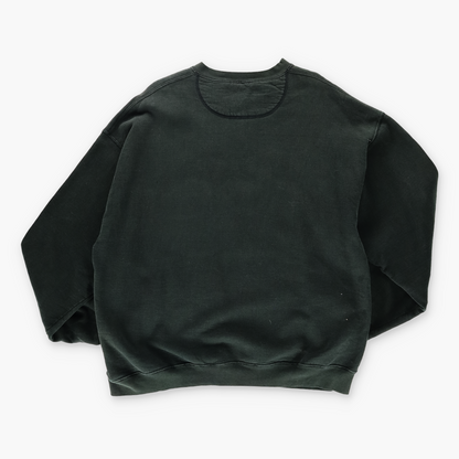 JANSPORT Jack Daniels Embroidered Whiskey Felt Black Sweatshirt (XXL) - Vintage Sole Melbourne