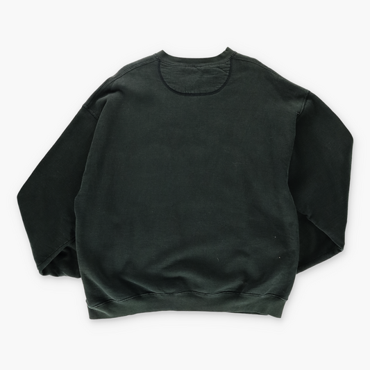 JANSPORT Jack Daniels Embroidered Whiskey Felt Black Sweatshirt (XXL) - Vintage Sole Melbourne