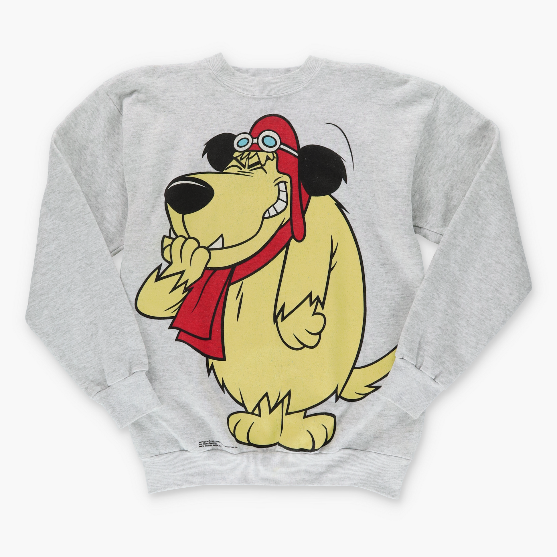 1993 Wacky Races Muttley Double Sided USA Made Sweatshirt (S-M) - Vintage Sole Melbourne Vintage Sole Melbourne