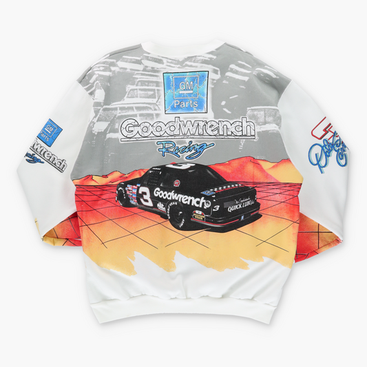 NASCAR Dale Earnhardt 'The Intimidator' Goodwrench Sweatshirt USA Made (XXL) - Vintage Sole Melbourne