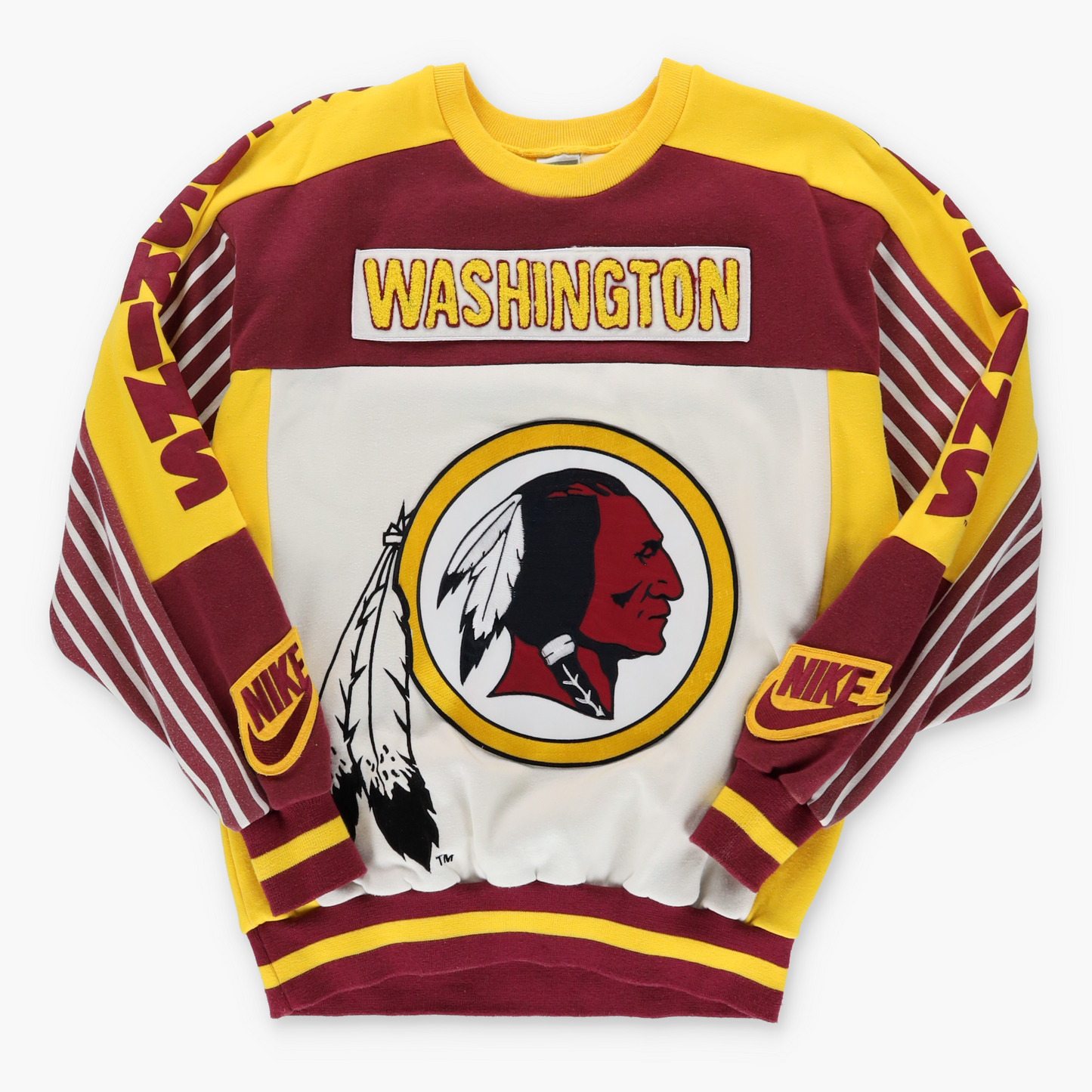 Vintage NIKE NFL Washington Redskins 'Skyline' Rare Sweatshirt (L) - Vintage Sole Melbourne