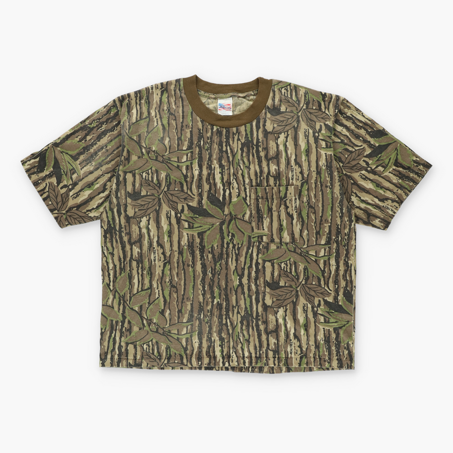 LIBERTY REALTREE Camo Stripe USA Made Hunting T-Shirt (XL)