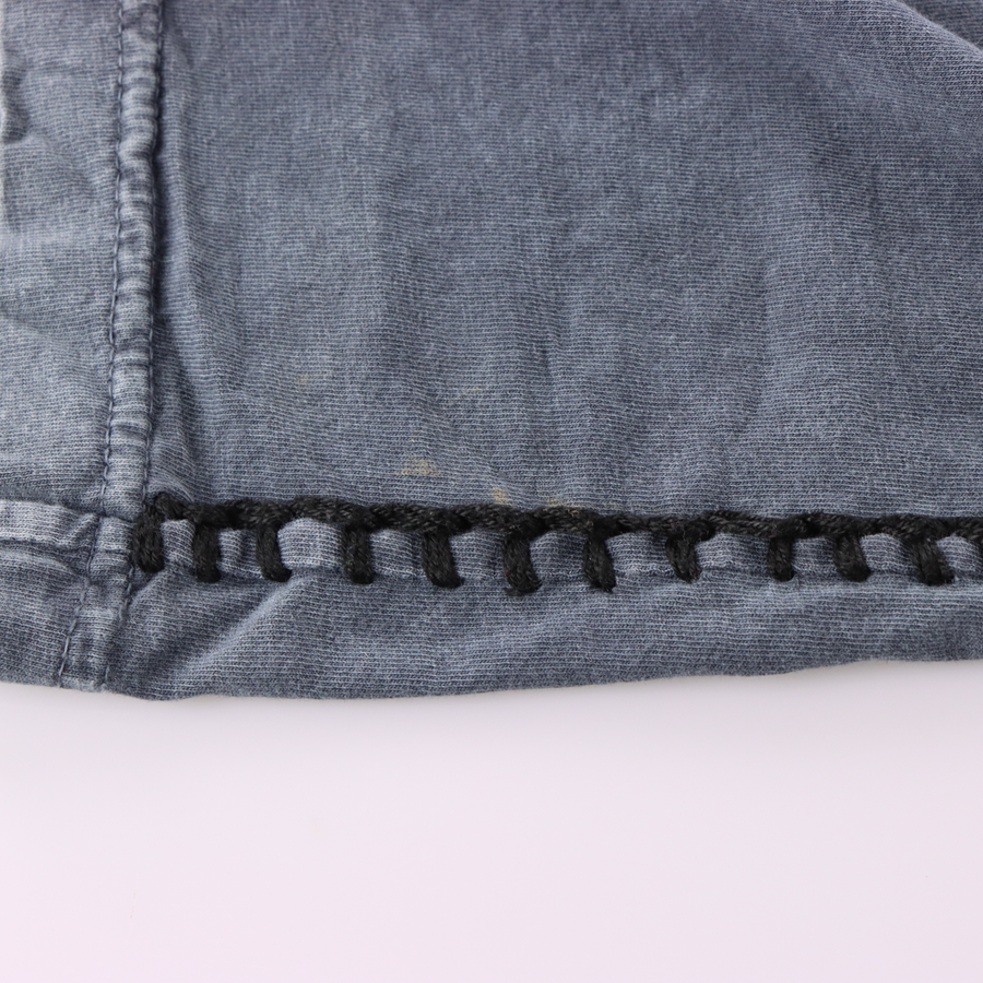 RAW STATE Y2K "Redemption" Thick-Stitching Detail Cross Tee (M)