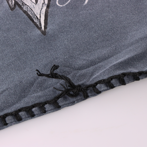 RAW STATE Y2K "Redemption" Thick-Stitching Detail Cross Tee (M)