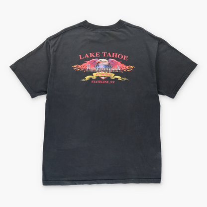 1998 Vintage HARLEY DAVIDSON 'Have To Explain' Black Motorcycle T-Shirt (XL) Vintage Sole Melbourne