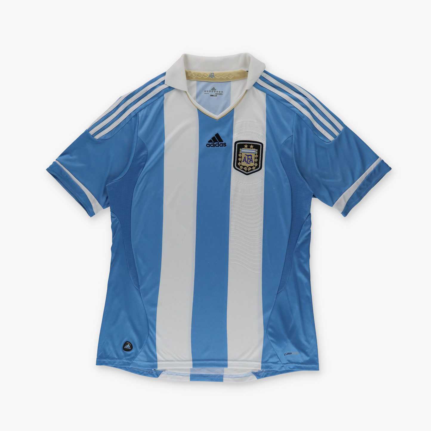 ADIDAS Argentina 2011/2012 Home Blue & White Soccer Jersey (XL)