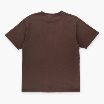 NIKE Athletics Square Logo Brown T-Shirt Canada Made Tee (S) - Vintage Sole Melbourne