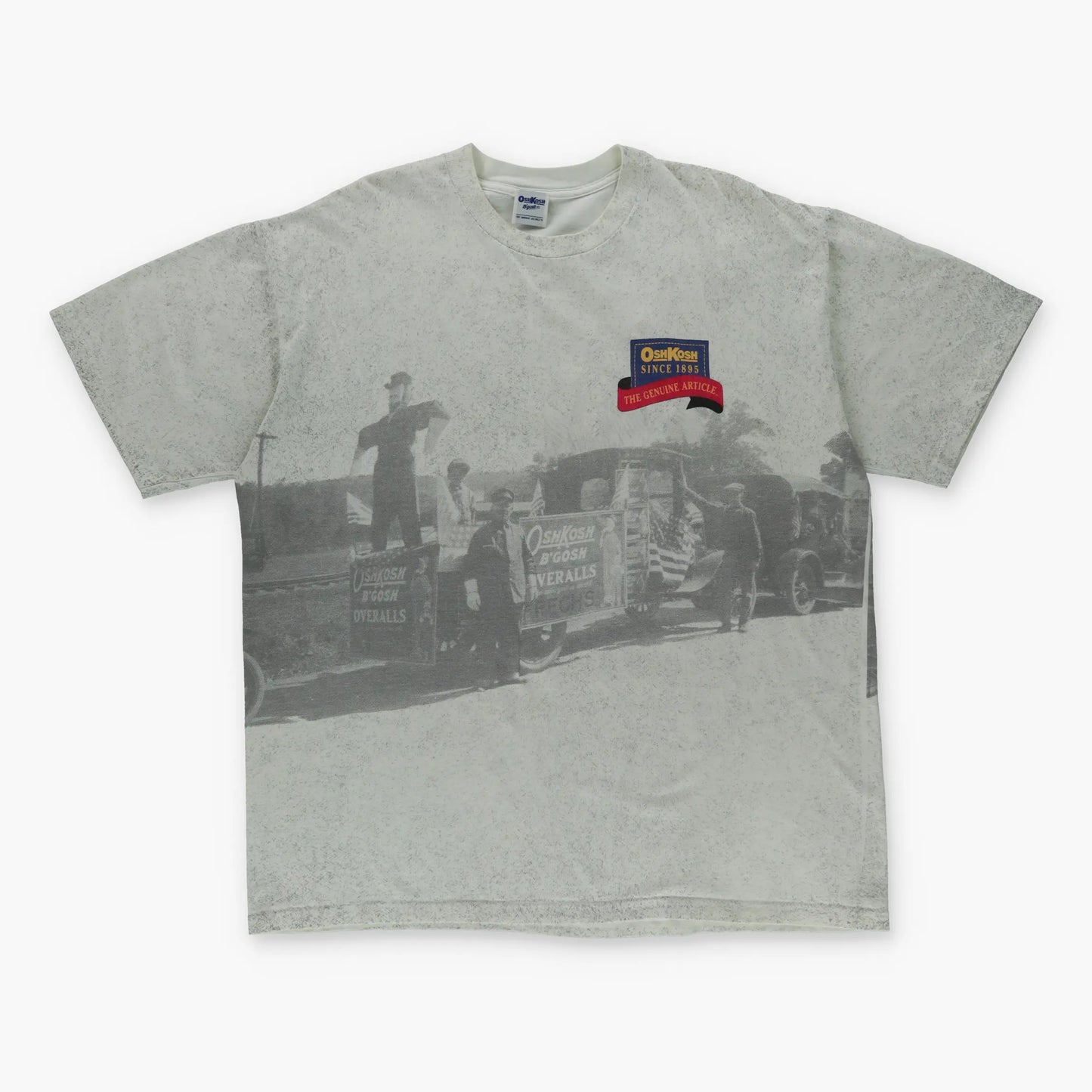 Vintage Osh Kosh B'Gosh All Over Print Single Stitch USA Made Tee (XXL) - Vintage Sole Melbourne