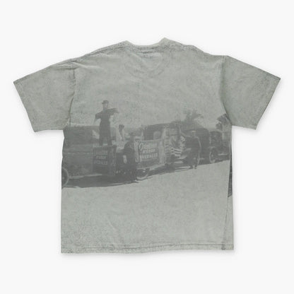 Vintage Osh Kosh B'Gosh All Over Print Single Stitch USA Made Tee (XXL) - Vintage Sole Melbourne