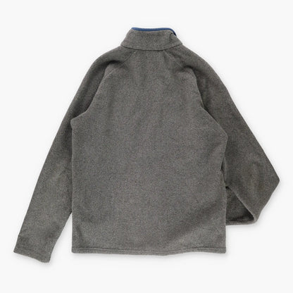 PATAGONIA  Zip Up Pocket Grey & Blue Fleece Jacket (M) Vintage Sole Melbourne