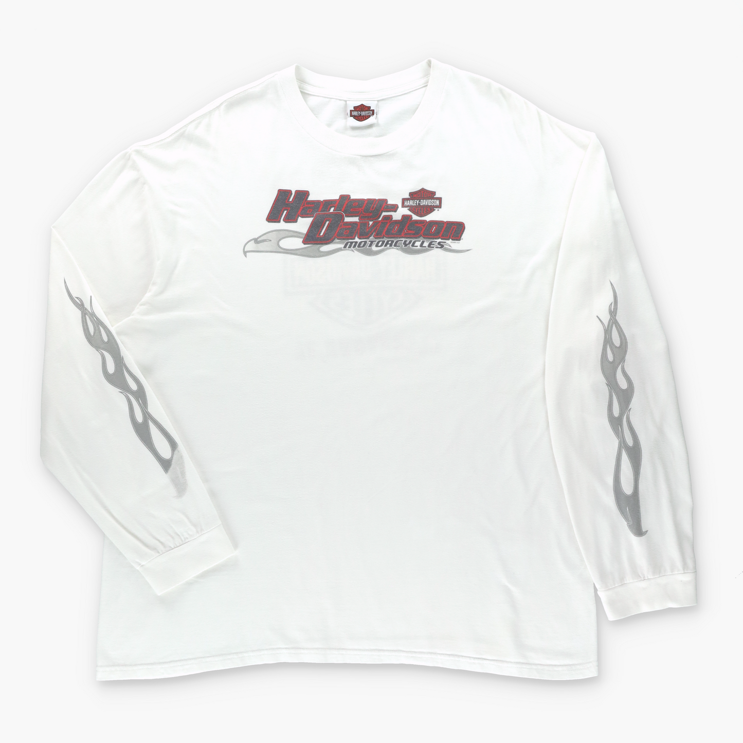 HARLEY DAVIDSON Crossroads Allentown Double Sided Long Sleeve Tee (XL) - Vintage Sole Melbourne