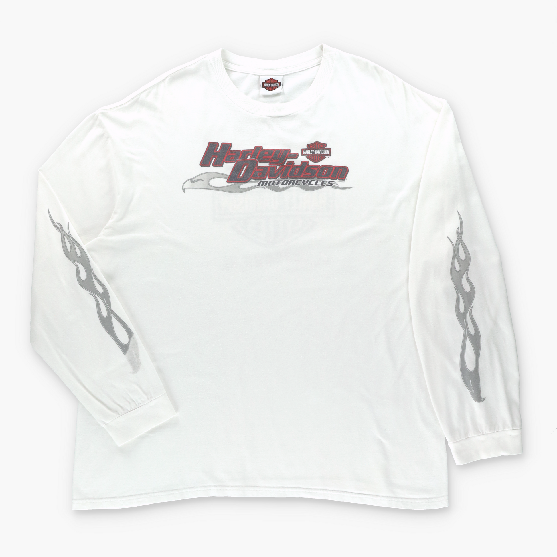 HARLEY DAVIDSON Crossroads Allentown Double Sided Long Sleeve Tee (XL) - Vintage Sole Melbourne