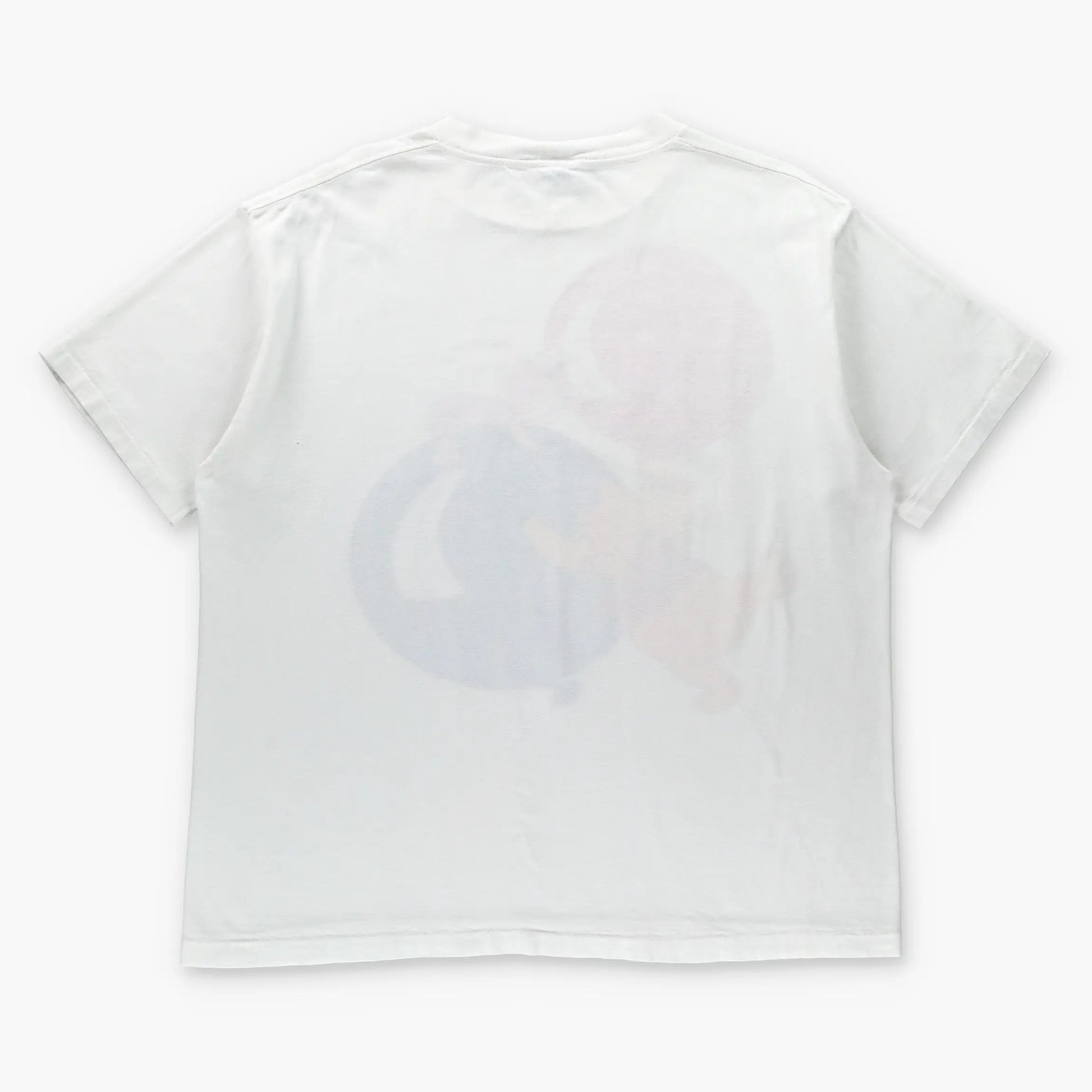 DISNEY Winnie The Pooh & Piglet Balloon Graphic Single Stitch White Tee USA Made (XL) ***COCO Vintage Sole Melbourne