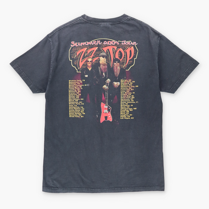 Vintage ZZ TOP Mescalero Skeleton Summer Tour Music T-Shirt (M-L) Vintage Sole Melbourne