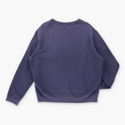 Vintage POLO RALPH LAUREN Purple Embroidered Logo Sweatshirt *Aubs Vintage Sole Melbourne