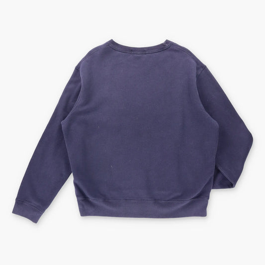 Vintage POLO RALPH LAUREN Purple Embroidered Logo Sweatshirt *Aubs Vintage Sole Melbourne