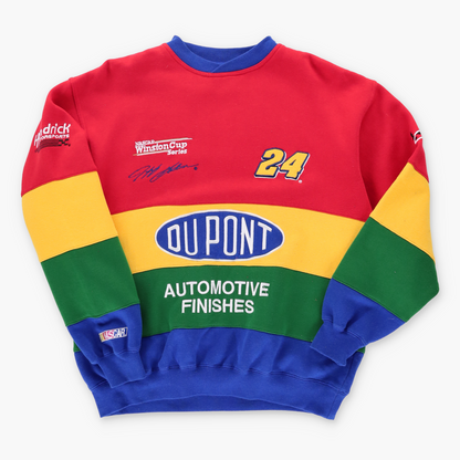 CHASE AUTHENTICS NASCAR #24 Dupont Colour Block Sweatshirt (L) *Aubs Vintage Sole Melbourne