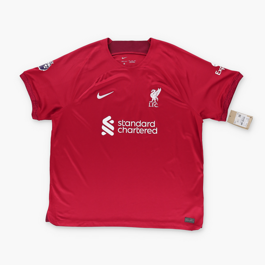 NIKE Liverpool 'Darwin' Embroidered Swoosh New With Tags Red & White Jersey (XXL)