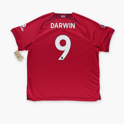 Liverpool 2022/2023 'Darwin' #9 NIKE Home Soccer Jersey (XXL)