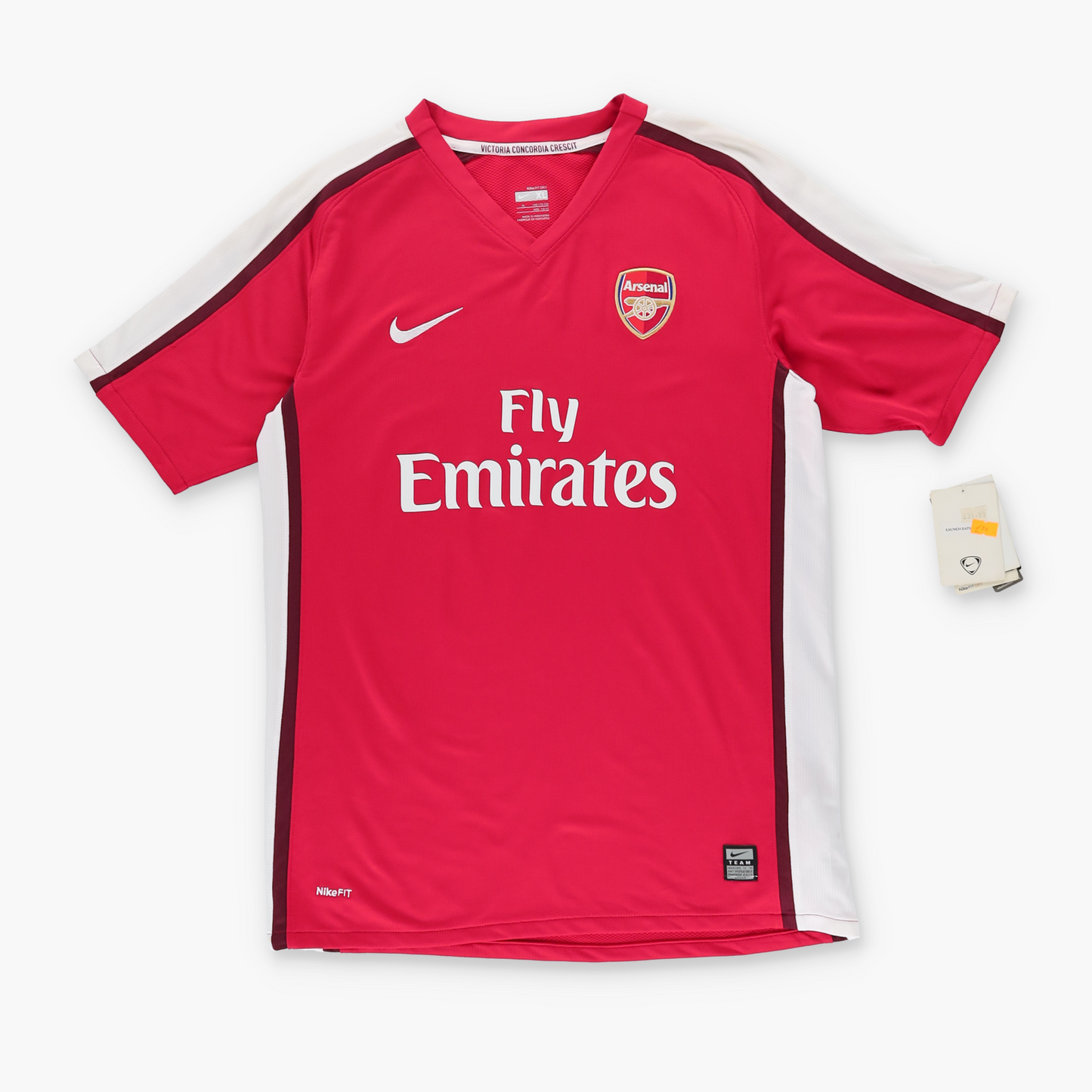 NIKE Arsenal 2008 Red & White New With Tags Soccer Jersey (M)