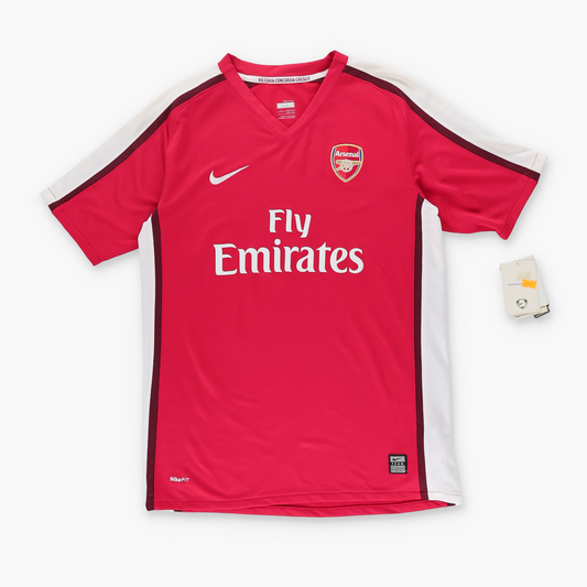 NIKE Arsenal 2008 Red & White New With Tags Soccer Jersey (M)
