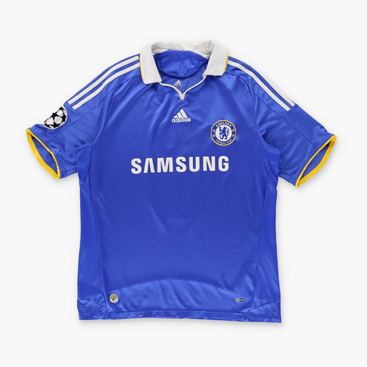 ADIDAS Chelsea 'Lampard' #8 Embroidered Logo Blue Soccer Jersey (L)