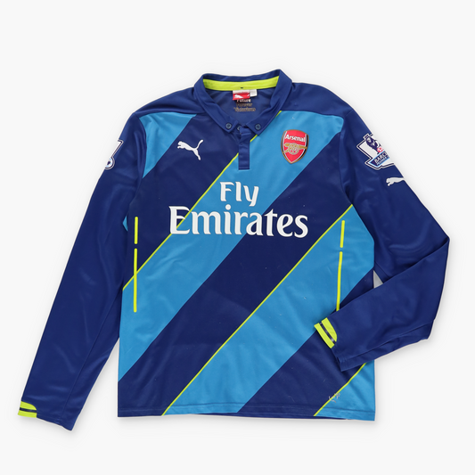 PUMA Arsenal 'Alexis' #17 Embroidered Logo Long Sleeve Jersey (L)