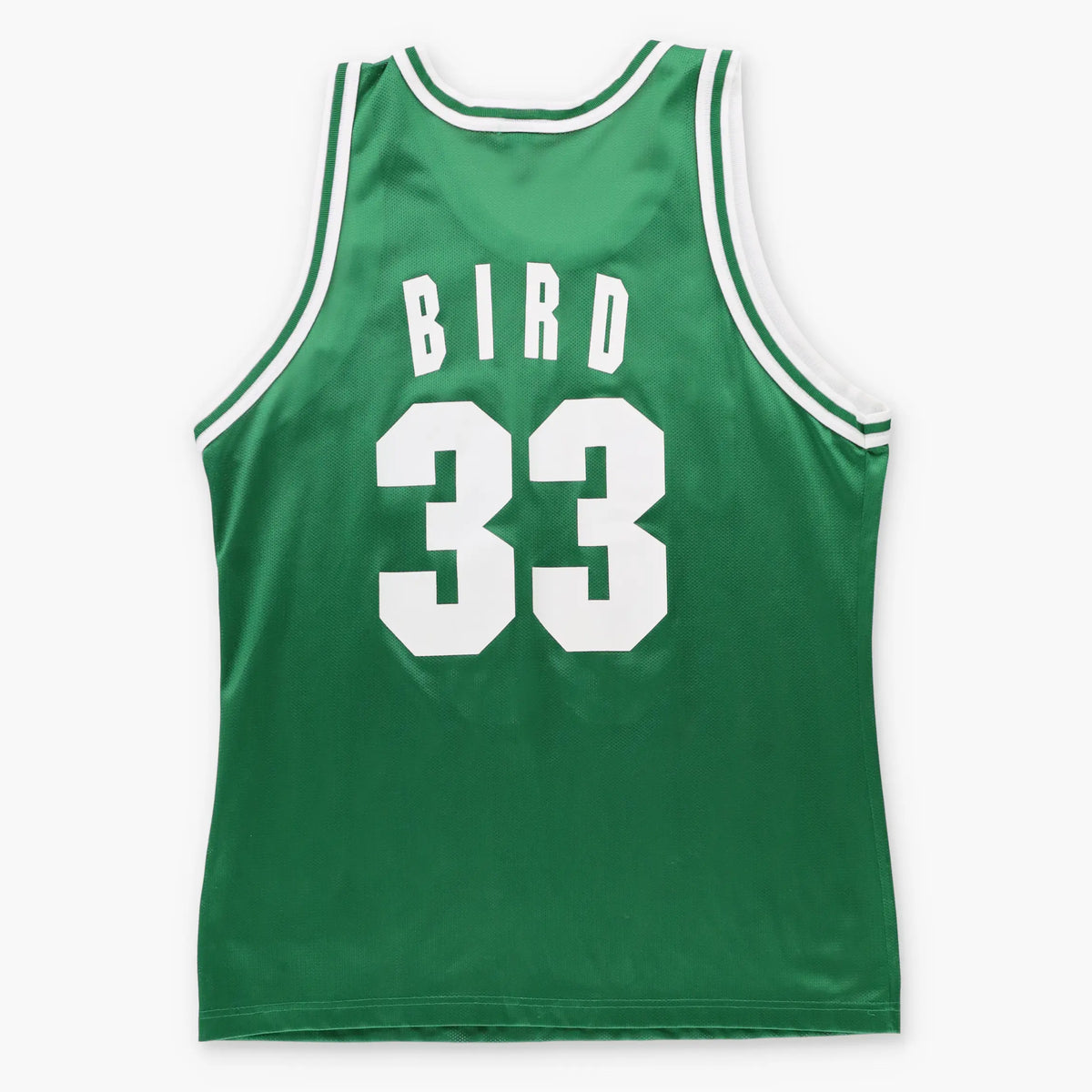 Vintage BOSTON CELTICS Larry Bird #33 CHAMPION NBA Basketball Singlet Jersey (XXL)
