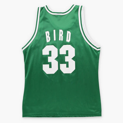 Vintage BOSTON CELTICS Larry Bird #33 CHAMPION NBA Basketball Singlet Jersey (XXL)