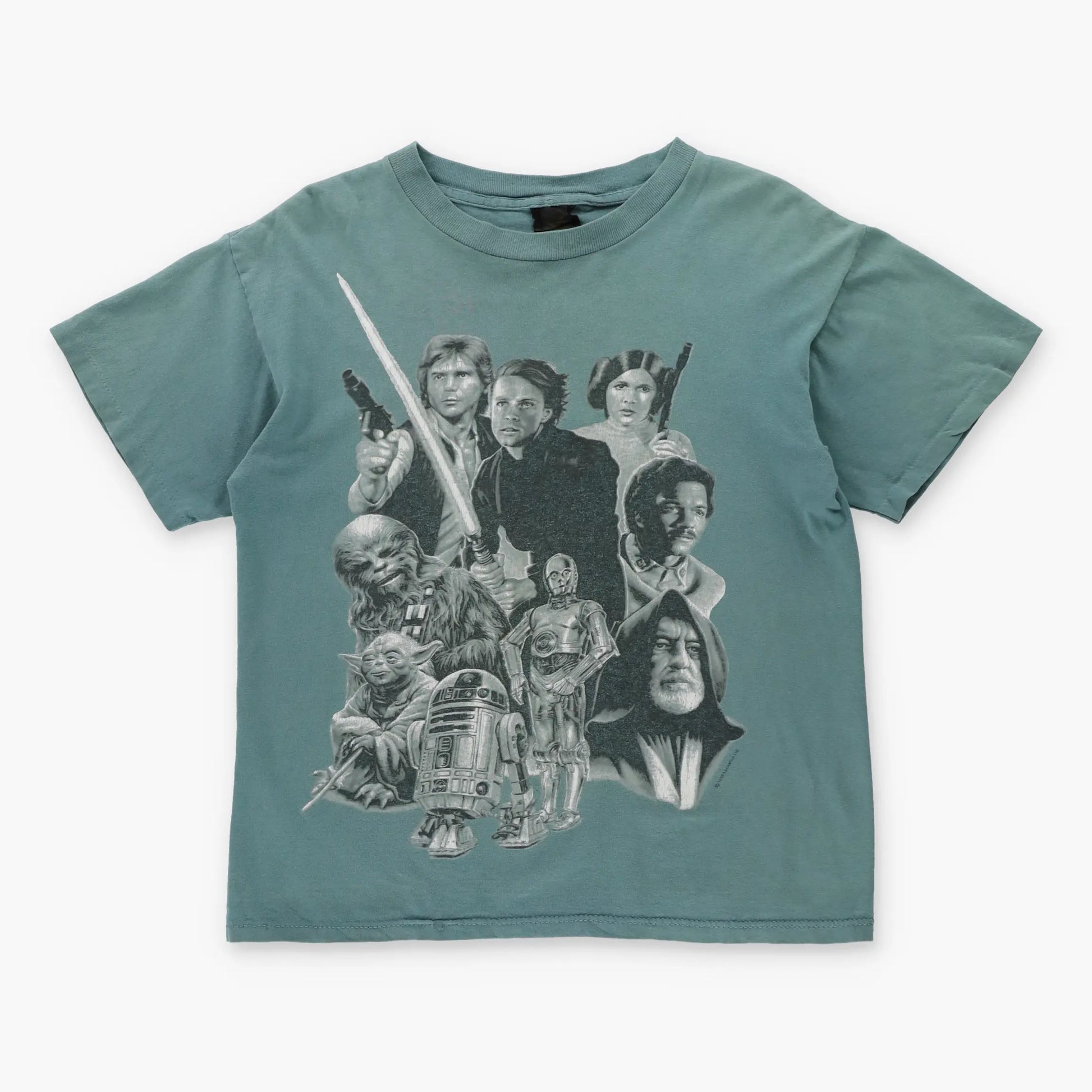 1995 Star Wars Characters Single Stitch USA Made T-Shirt (S) Vintage Sole Melbourne