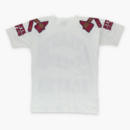 ATLANTA BRAVES 90s MLB  APEX ONE USA Made Baseball T-Shirt(L) Vintage Sole Melbourne