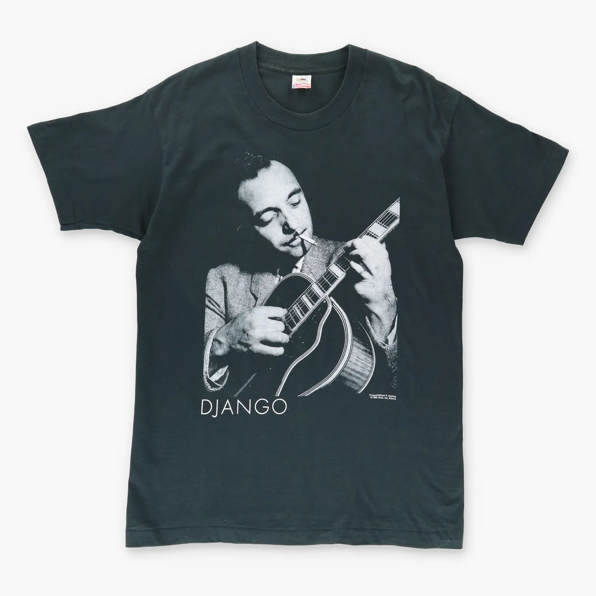1990 VINTAGE Django Reinhardt Single Stitch USA Made Band Tee (L) Vintage Sole Melbourne