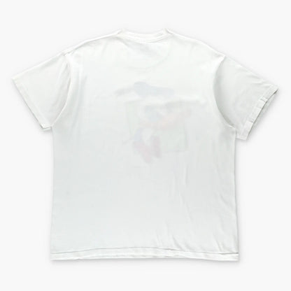 Donald Duck USA Made White Single Stitch Disney Tee (L-XL) ***COCO Vintage Sole Melbourne