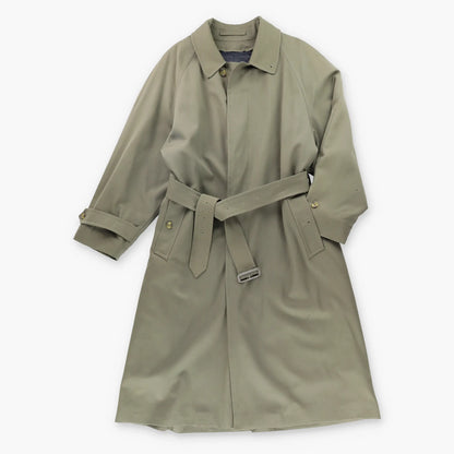 Vintage BURBERRY'S x BLOOMINGDALE'S Wool Lined Olive Green Trench Coat (Men's 40) Vintage Sole Melbourne