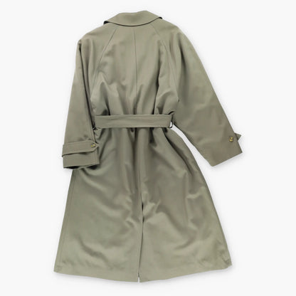 Vintage BURBERRY'S x BLOOMINGDALE'S Wool Lined Olive Green Trench Coat (Men's 40) Vintage Sole Melbourne