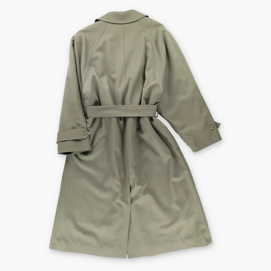 Vintage BURBERRY'S x BLOOMINGDALE'S Wool Lined Olive Green Trench Coat (Men's 40) Vintage Sole Melbourne