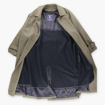 Vintage BURBERRY'S x BLOOMINGDALE'S Wool Lined Olive Green Trench Coat (Men's 40) Vintage Sole Melbourne