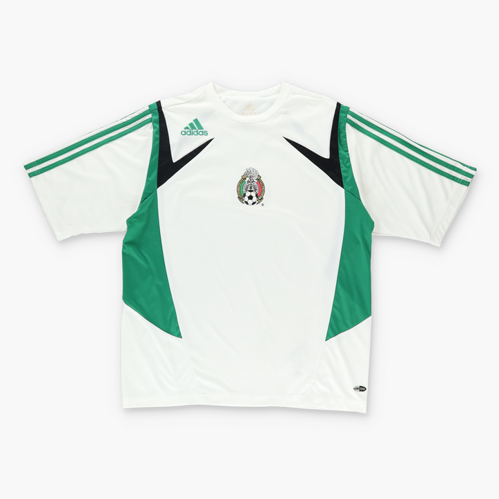 ADIDAS Mexico 2007/2008 Green & White Soccer Jersey (L-XL)