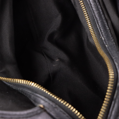 COACH 32363 'Madison Carlyle' Black & Beige Shoulder Bag