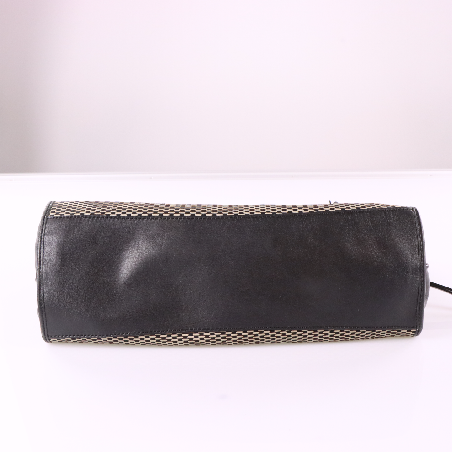 COACH 32363 'Madison Carlyle' Black & Beige Shoulder Bag
