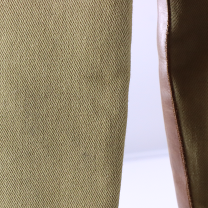 RALPH LAUREN Knee-High Brown & Khaki Italian Made Riding Boots (9)