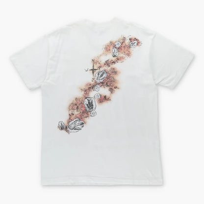 Vintage 1993 Jurassic Dinosaur T-Rex Single Stitch USA Made White T-Shirt (XL Tall)