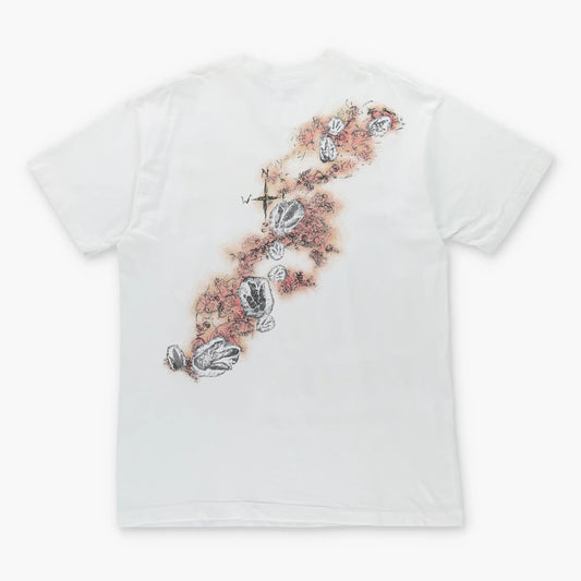 Vintage 1993 Jurassic Dinosaur T-Rex Single Stitch USA Made White T-Shirt (XL Tall)