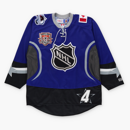 Colorado Avalanche CCM NHL Rob Blake LA 2002 All-Star Game Canadian Made Jersey (L)