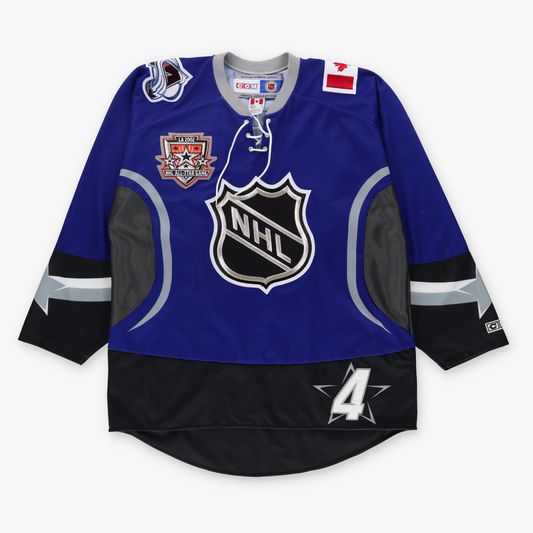 Colorado Avalanche CCM NHL Rob Blake LA 2002 All-Star Game Canadian Made Jersey (L)