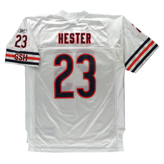 REEBOK NFL Chicago Bears Devin Hester NFL Away Football Jersey (L-XL)
